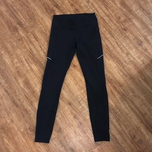 Black full length leggings